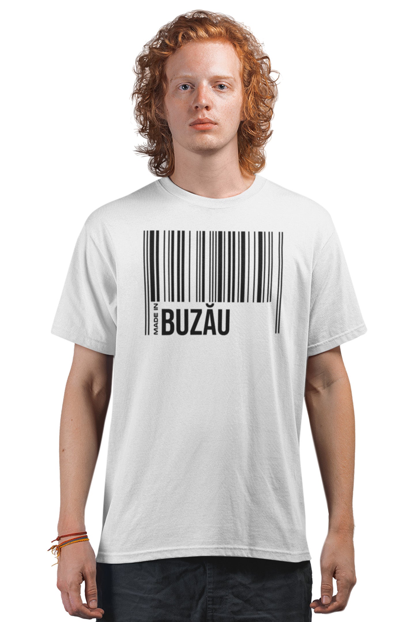 Tricou Buzău Alb