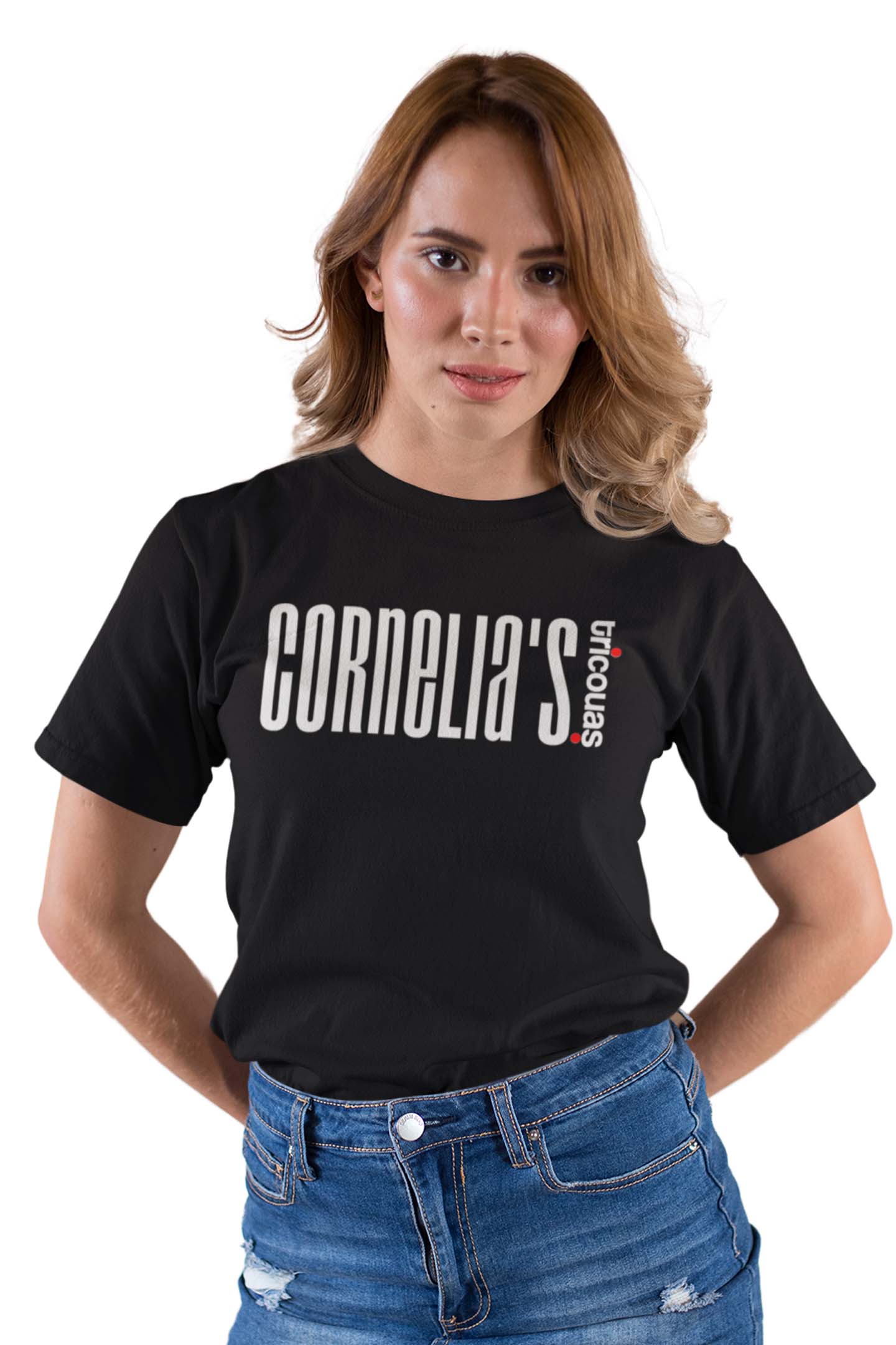 Tricou Cornelia - Negru
