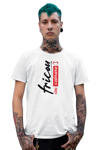 Tricou de Calitate Alb