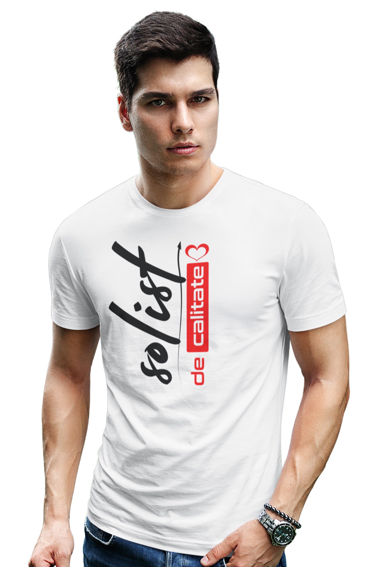 Tricou Solist Alb