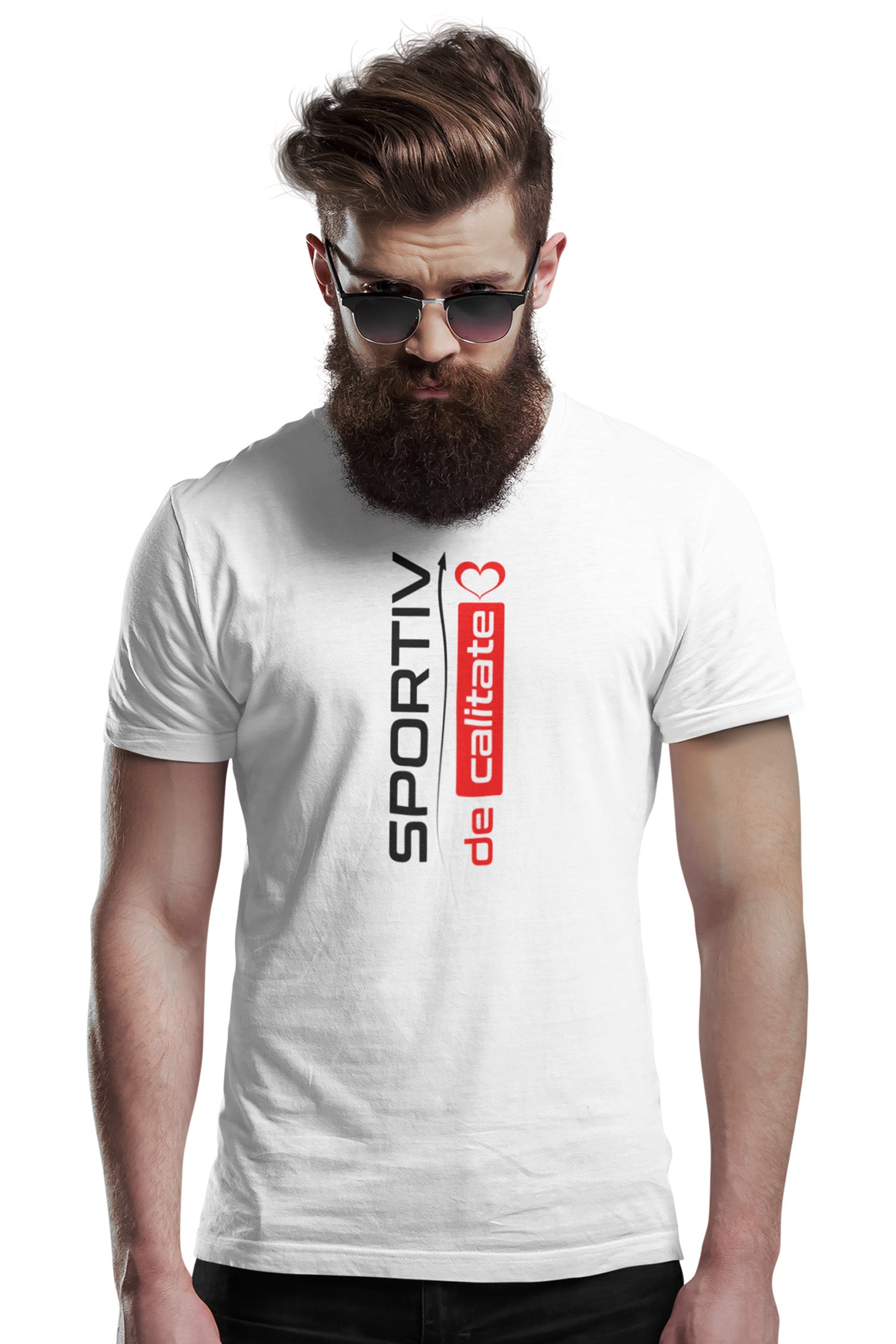 Tricou Sportiv Alb