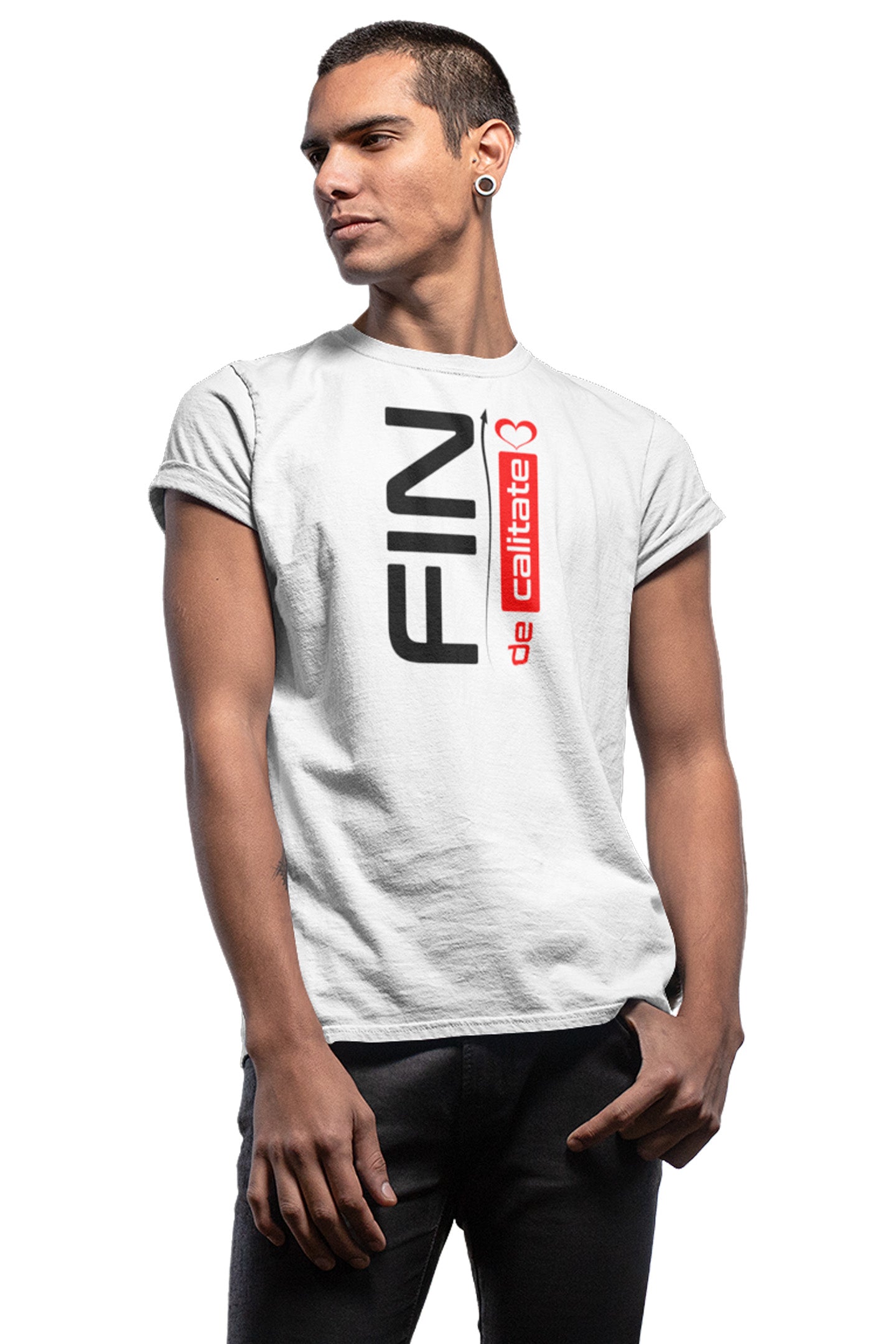 Tricou pentru Fin Negru