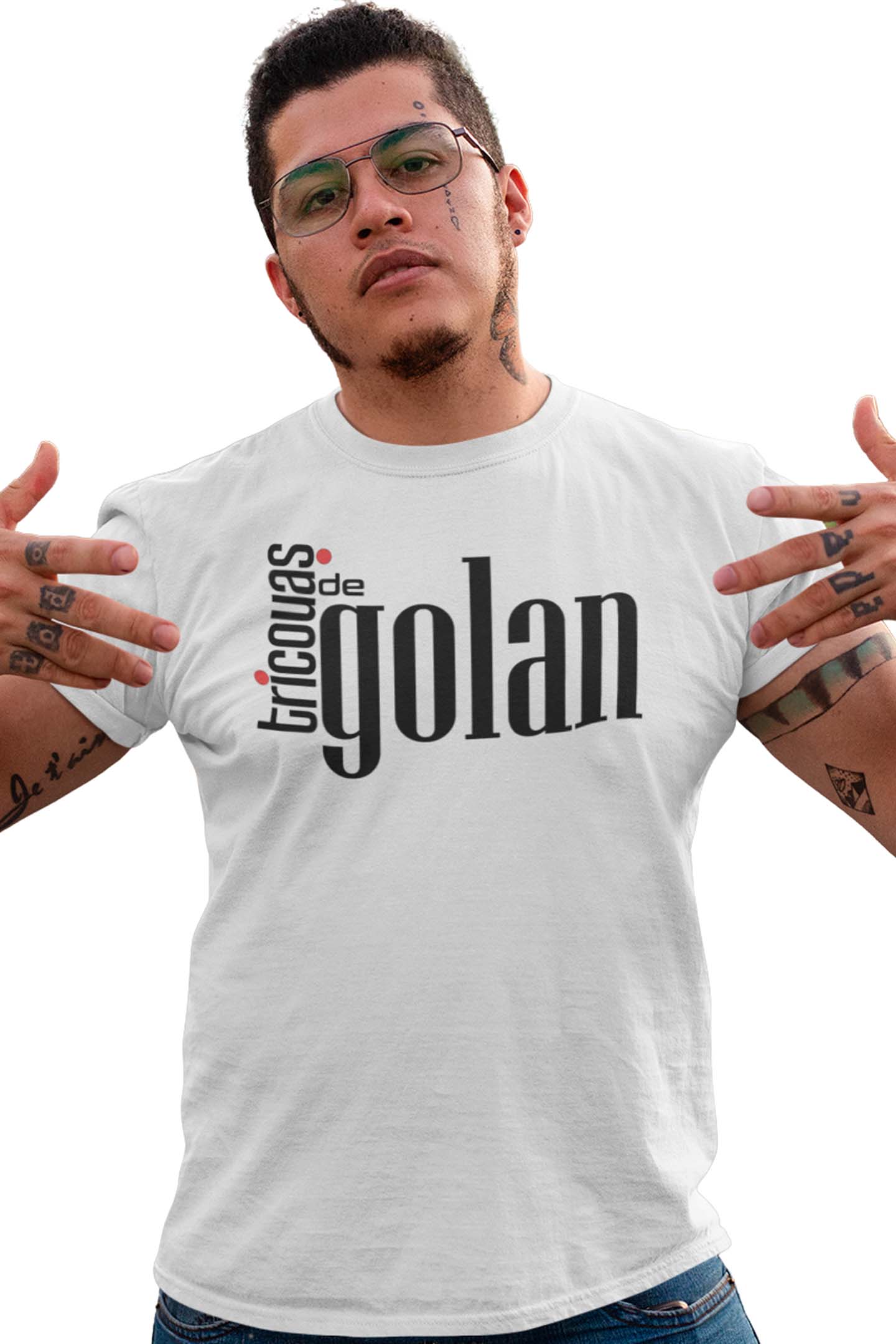 Tricou Golan Alb