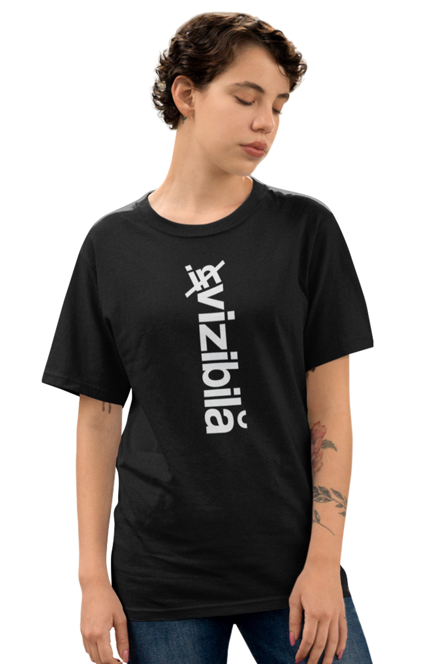 Tricou Invizibilă Negru