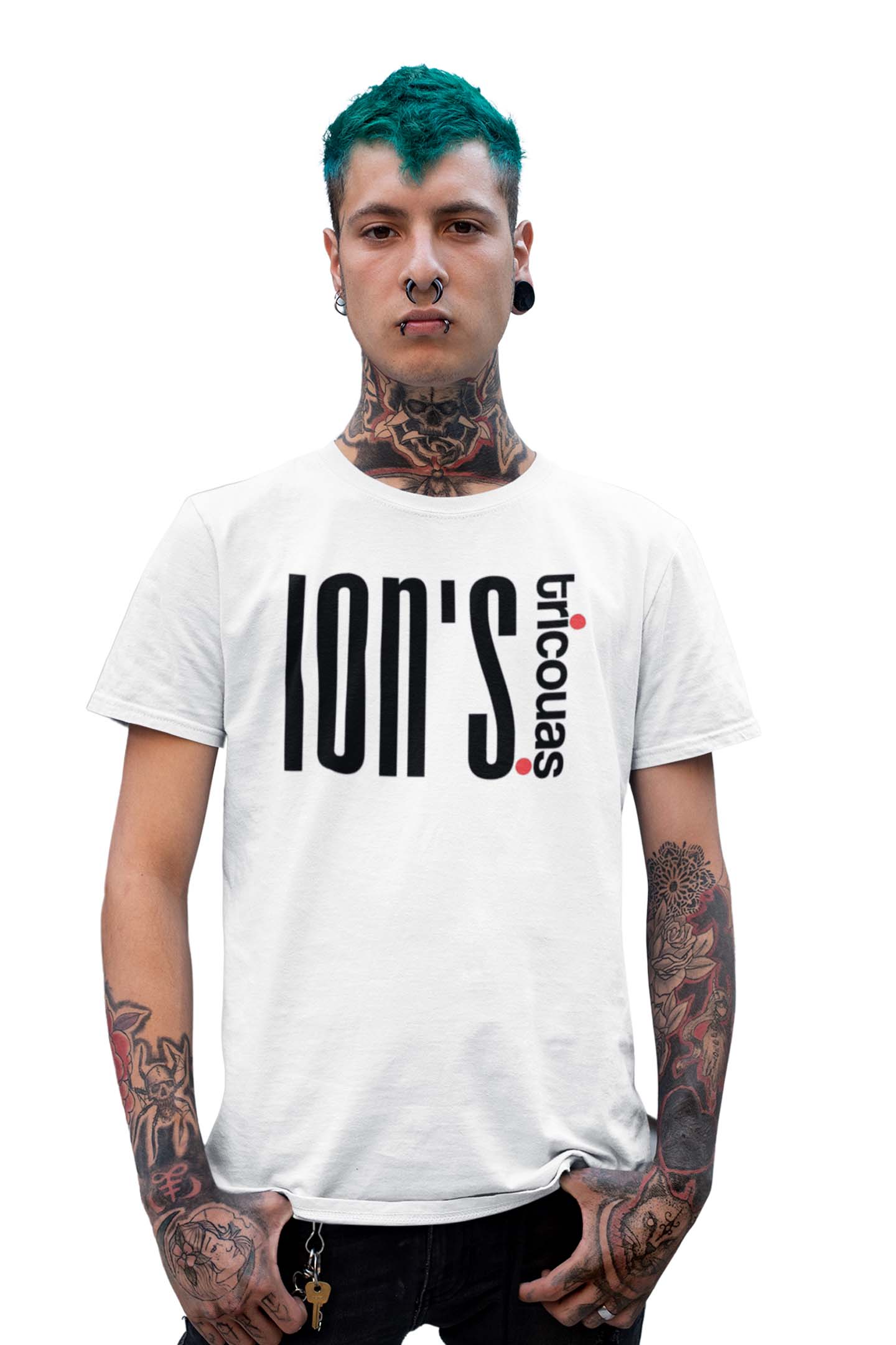 Tricou Ion - Alb