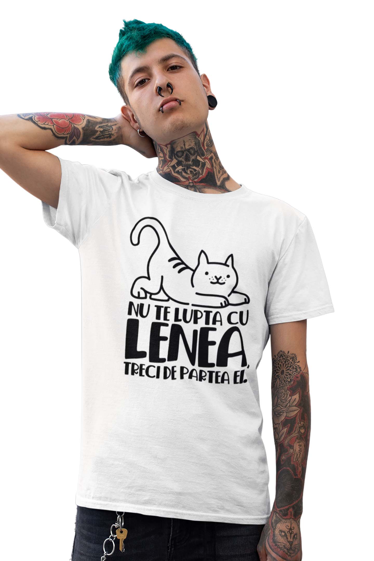 Tricou Lenea - Alb