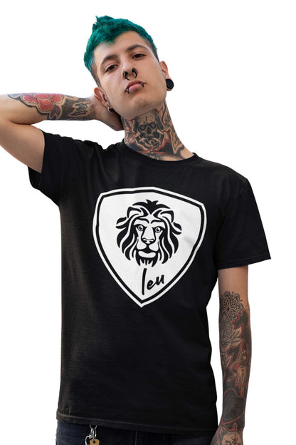 Tricou Zodia Leu - Negru