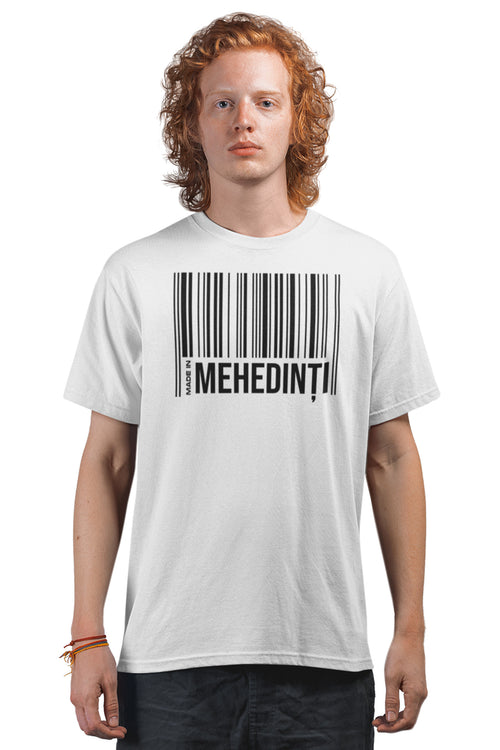 Tricou Mehedinți Alb