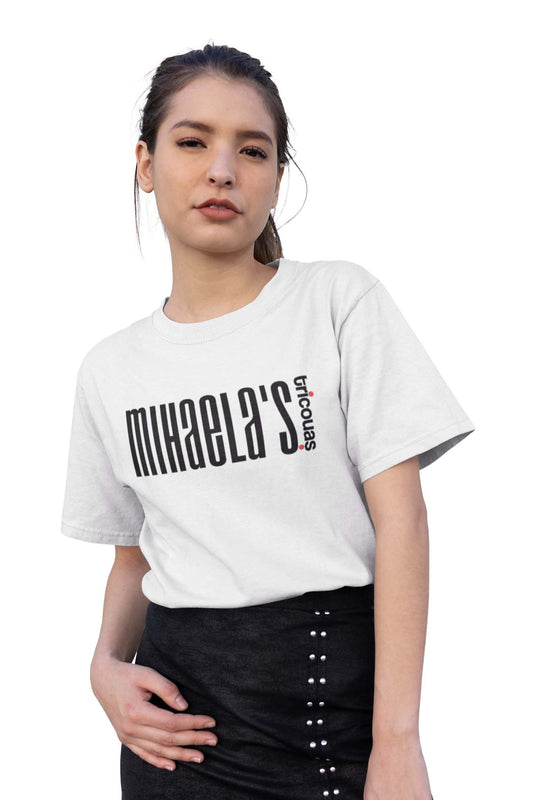 Tricou Mihaela - Alb