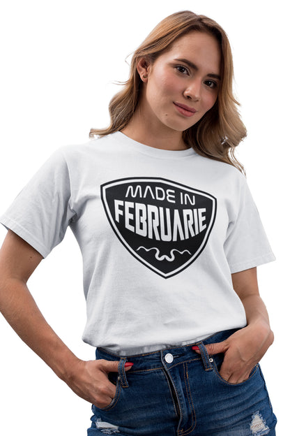 Tricou Născuta în Februarie