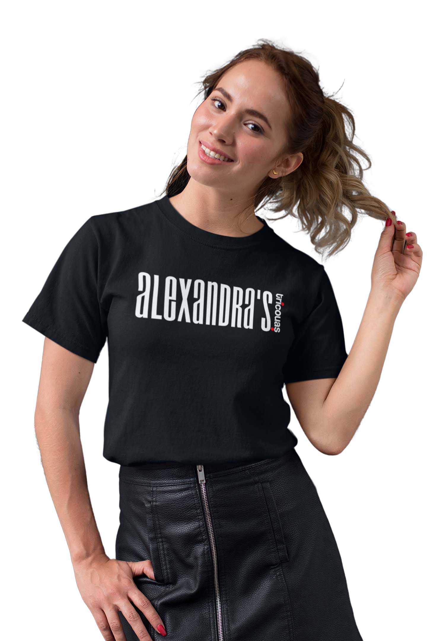 Tricou Alexandra - Negru