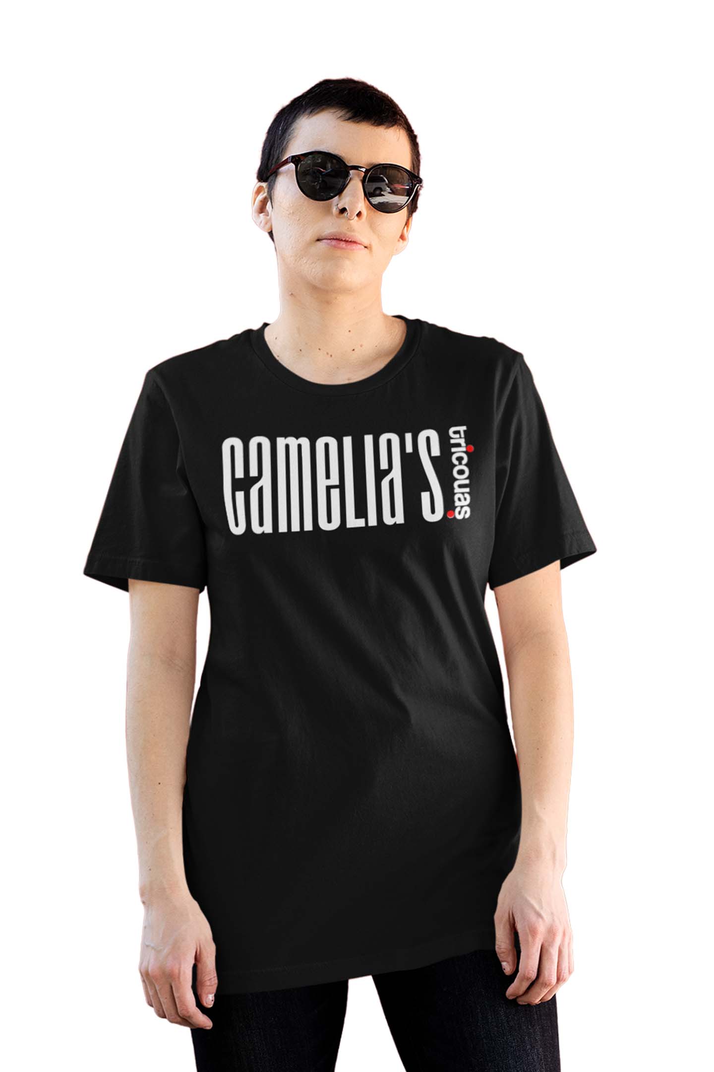 Tricou Camelia - Negru