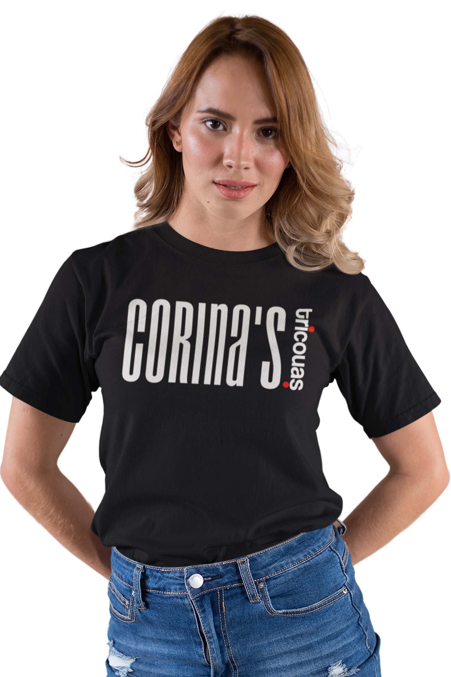 Tricou Corina - Negru