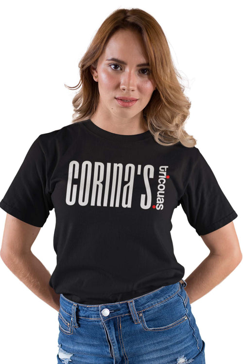 Tricou Corina - Negru