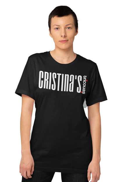 Tricou Cristina - Negru