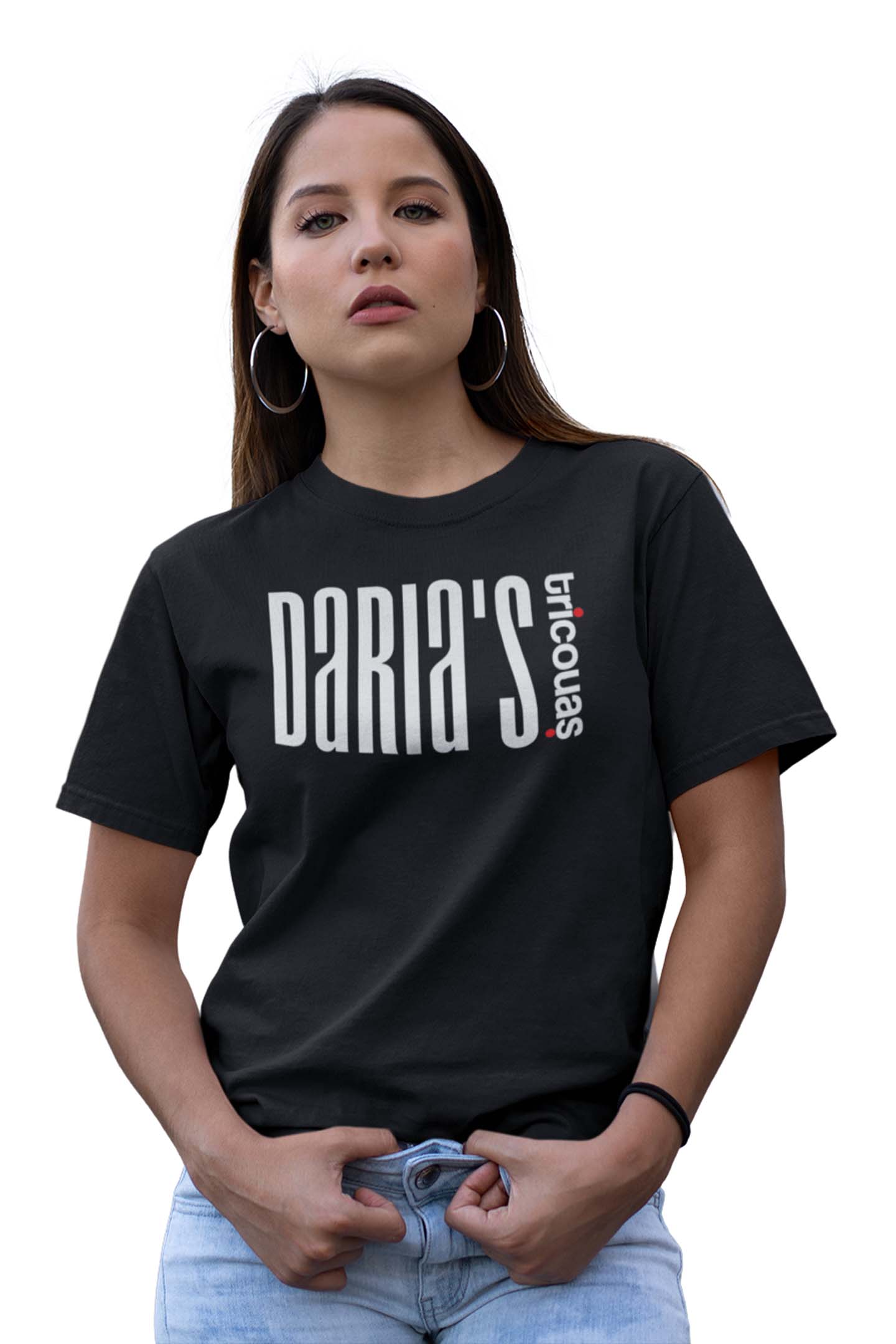 Tricou Daria - Negru