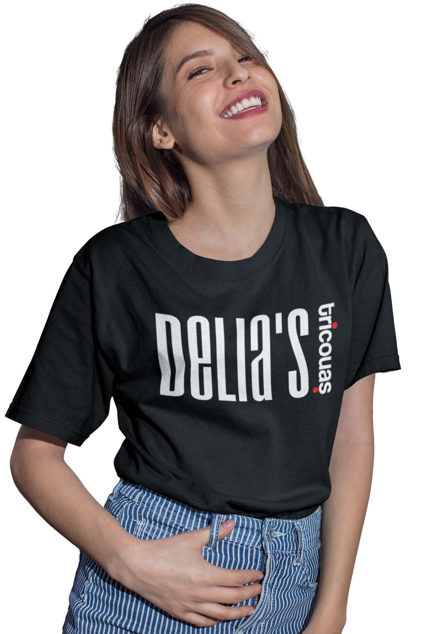 Tricou Delia - Negru
