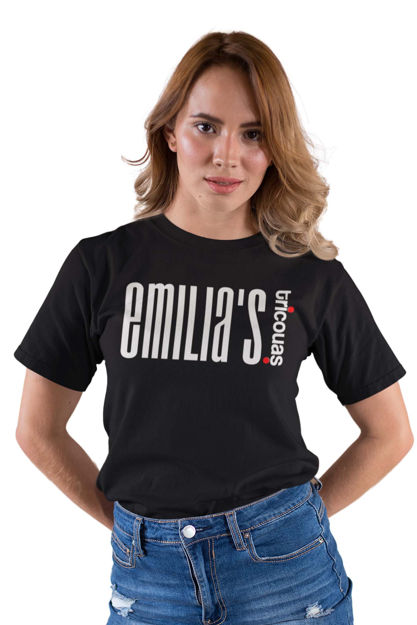 Tricou Emilia - Negru
