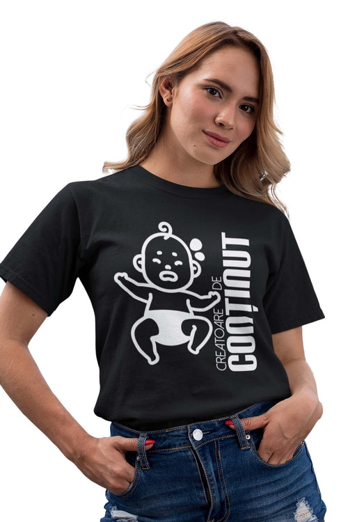 Tricou Gravide - Negru