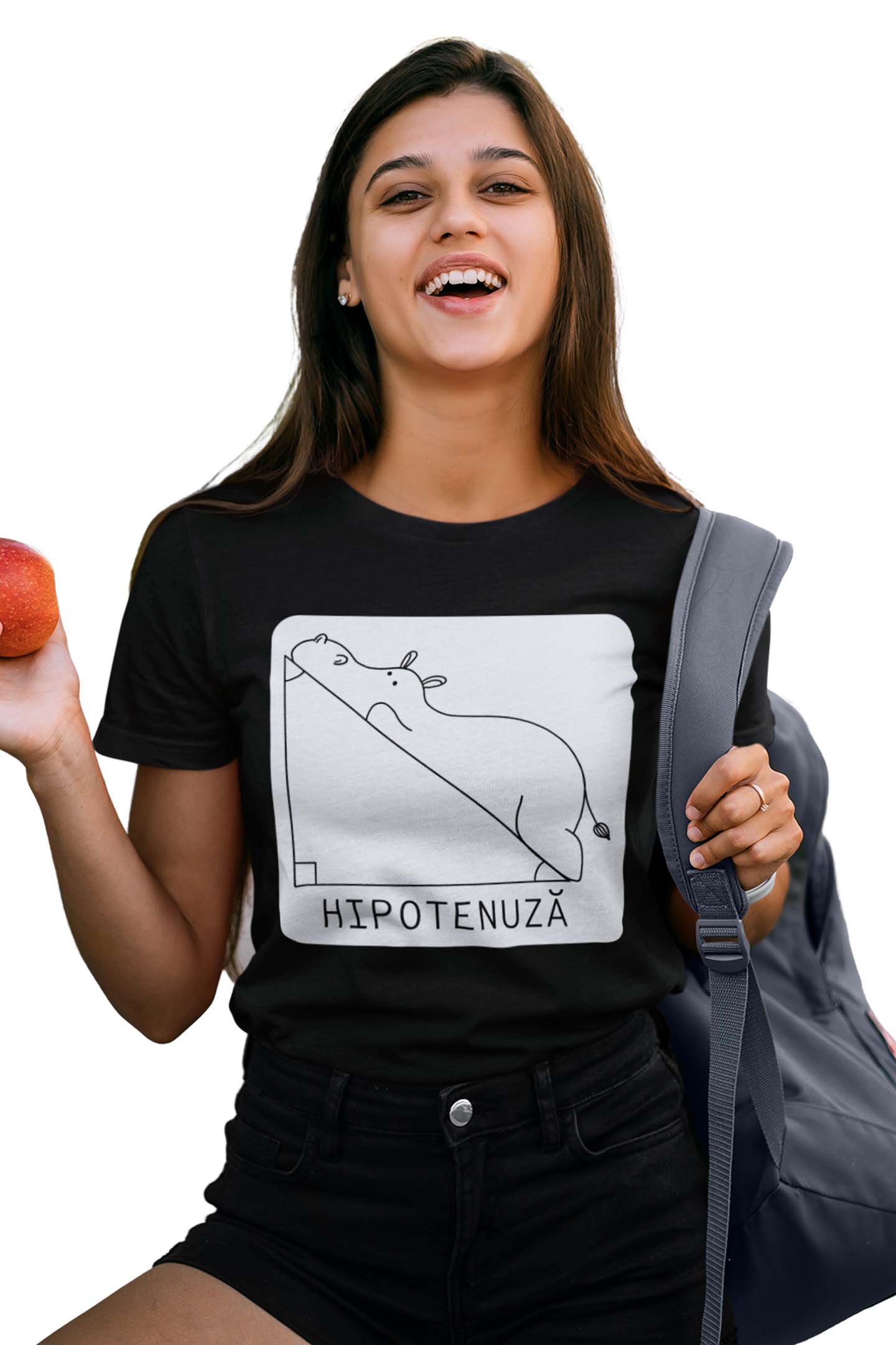 Tricou Hipotenuză - Negru