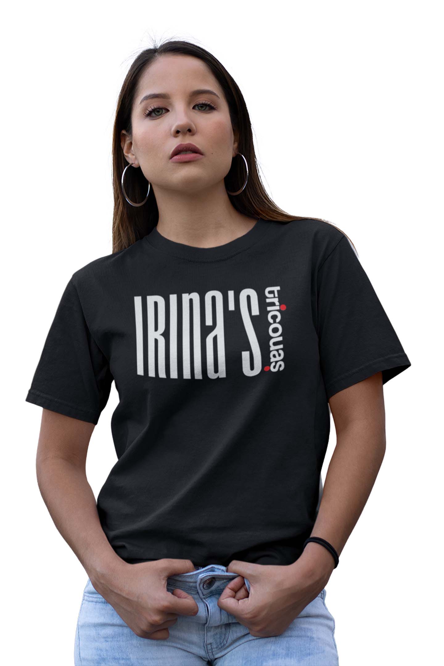 Tricou Irina - Negru