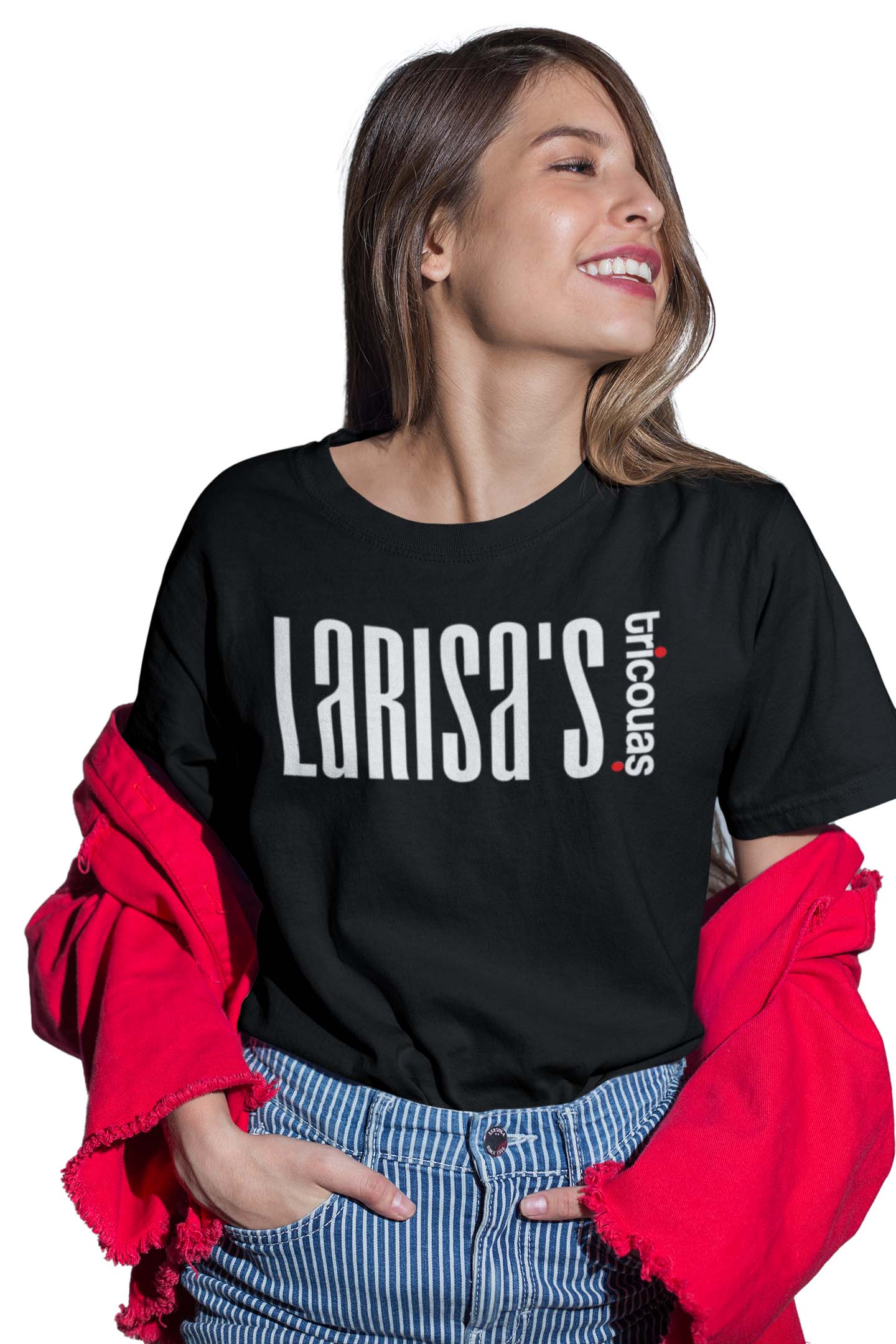 Tricou Larisa - Negru