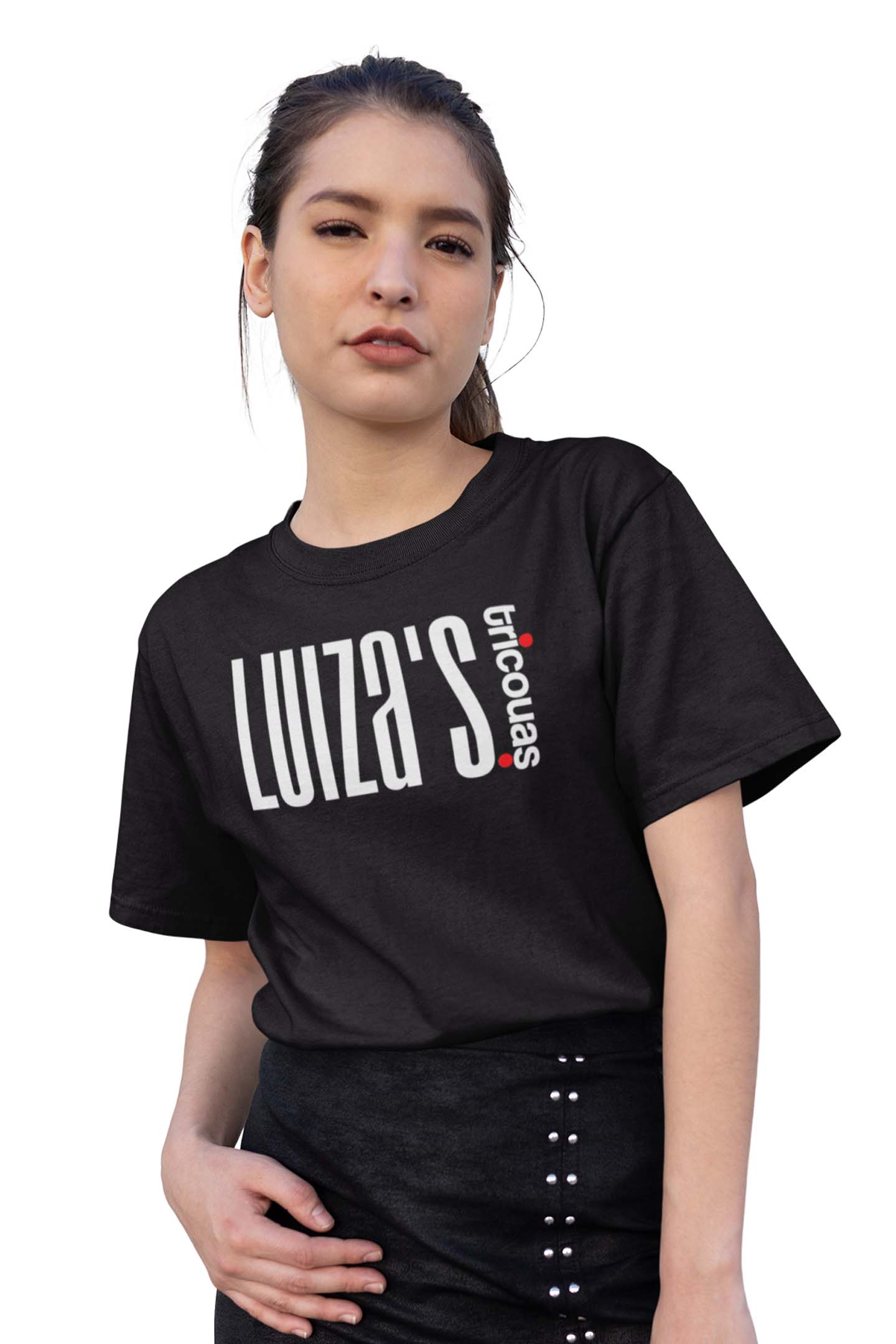 Tricou Luiza - Negru