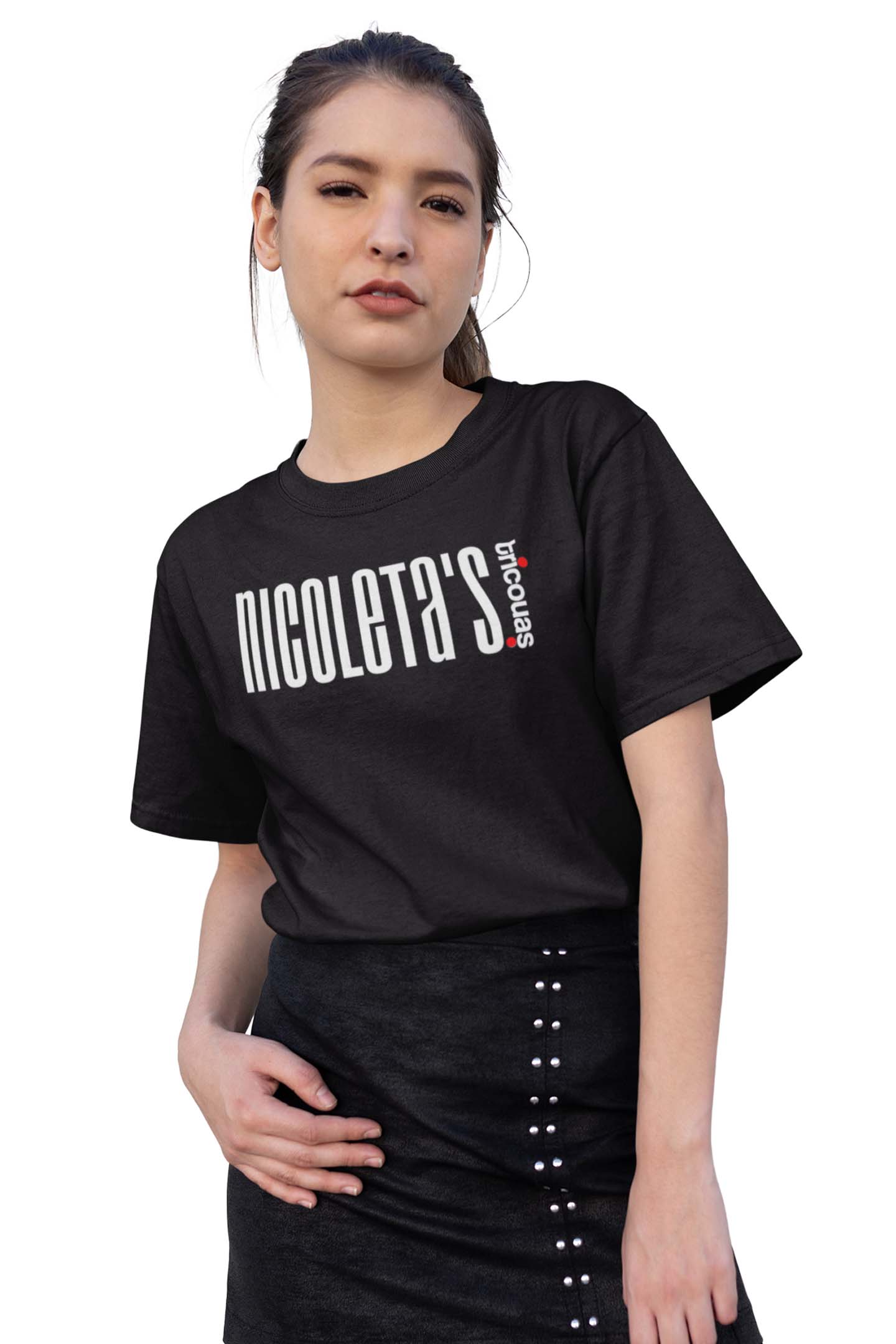 Tricou Nicoleta - Negru