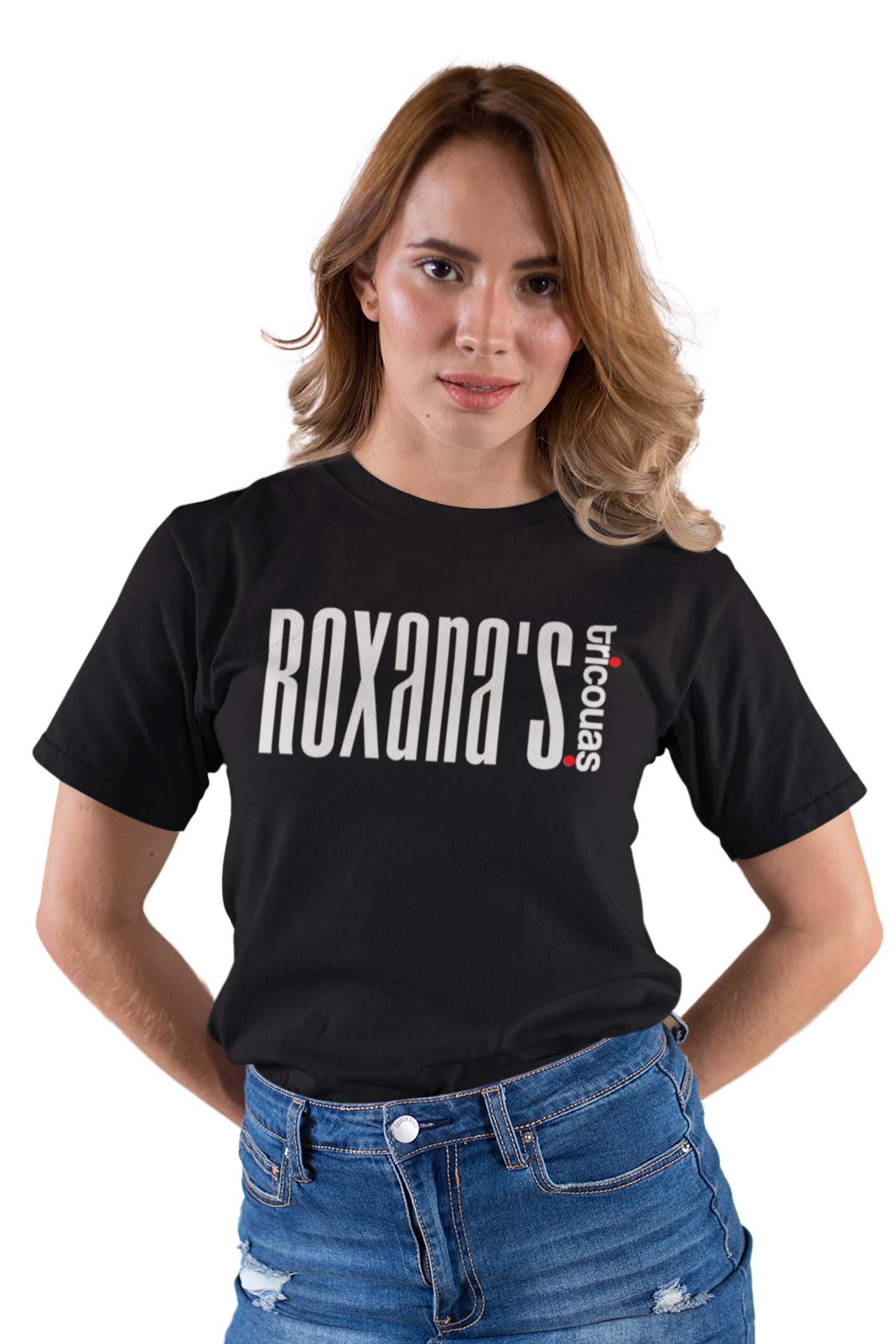 Tricou Roxana - Negru