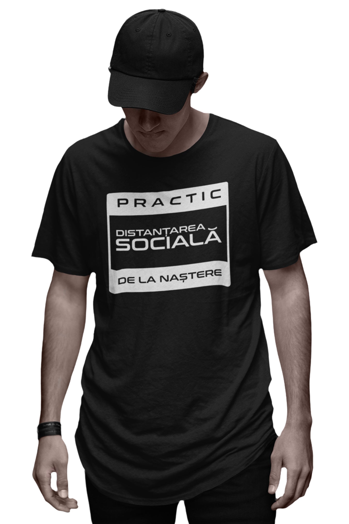 Tricou Oversize Distanțare Socială