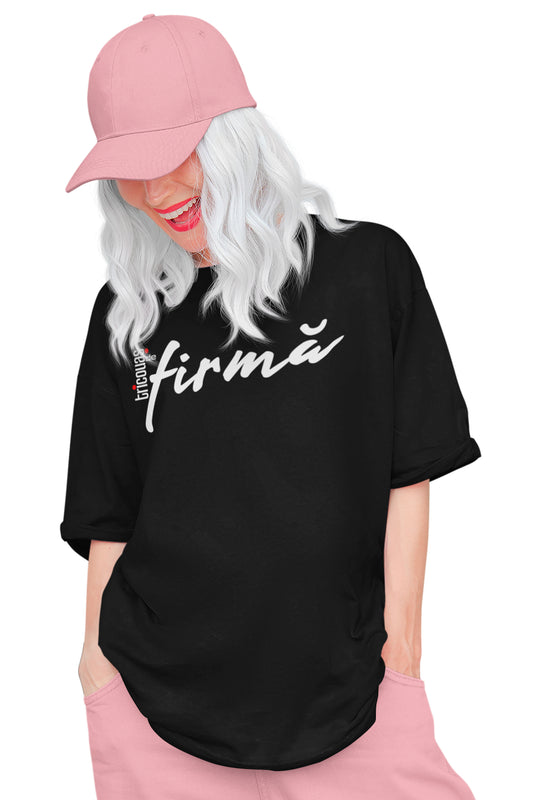 Tricou Oversize de Firmă