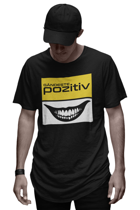 Tricou Oversize Gândește Pozitiv