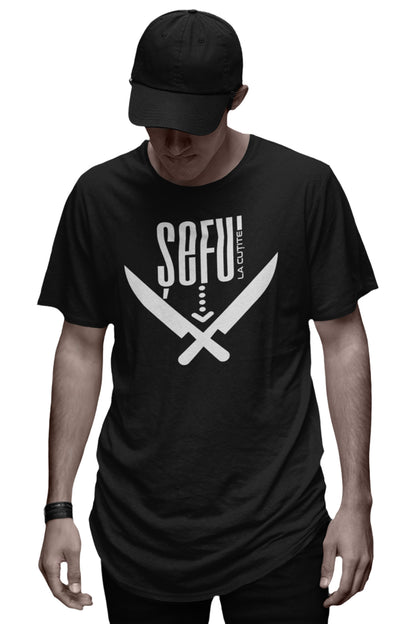 Tricou Oversize Șefu’ la Cuțite