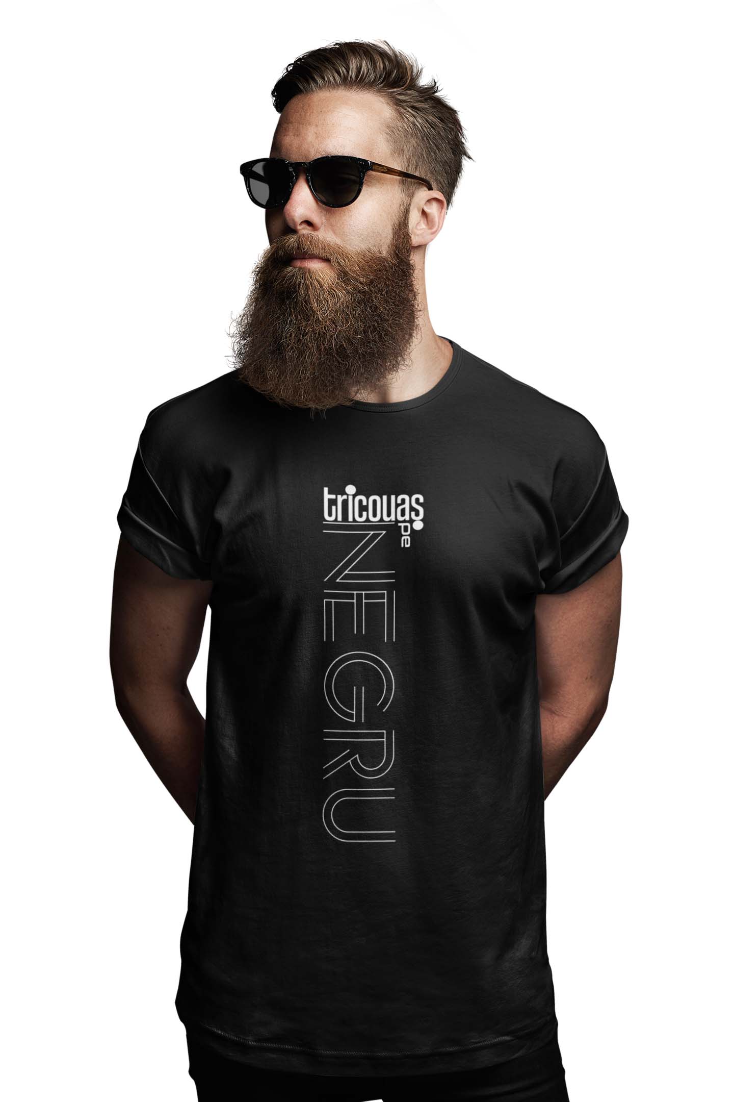 Tricou pe Negru