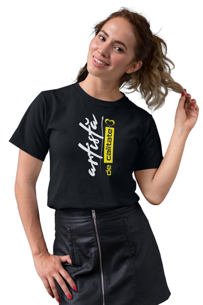 Tricou Artistă Negru