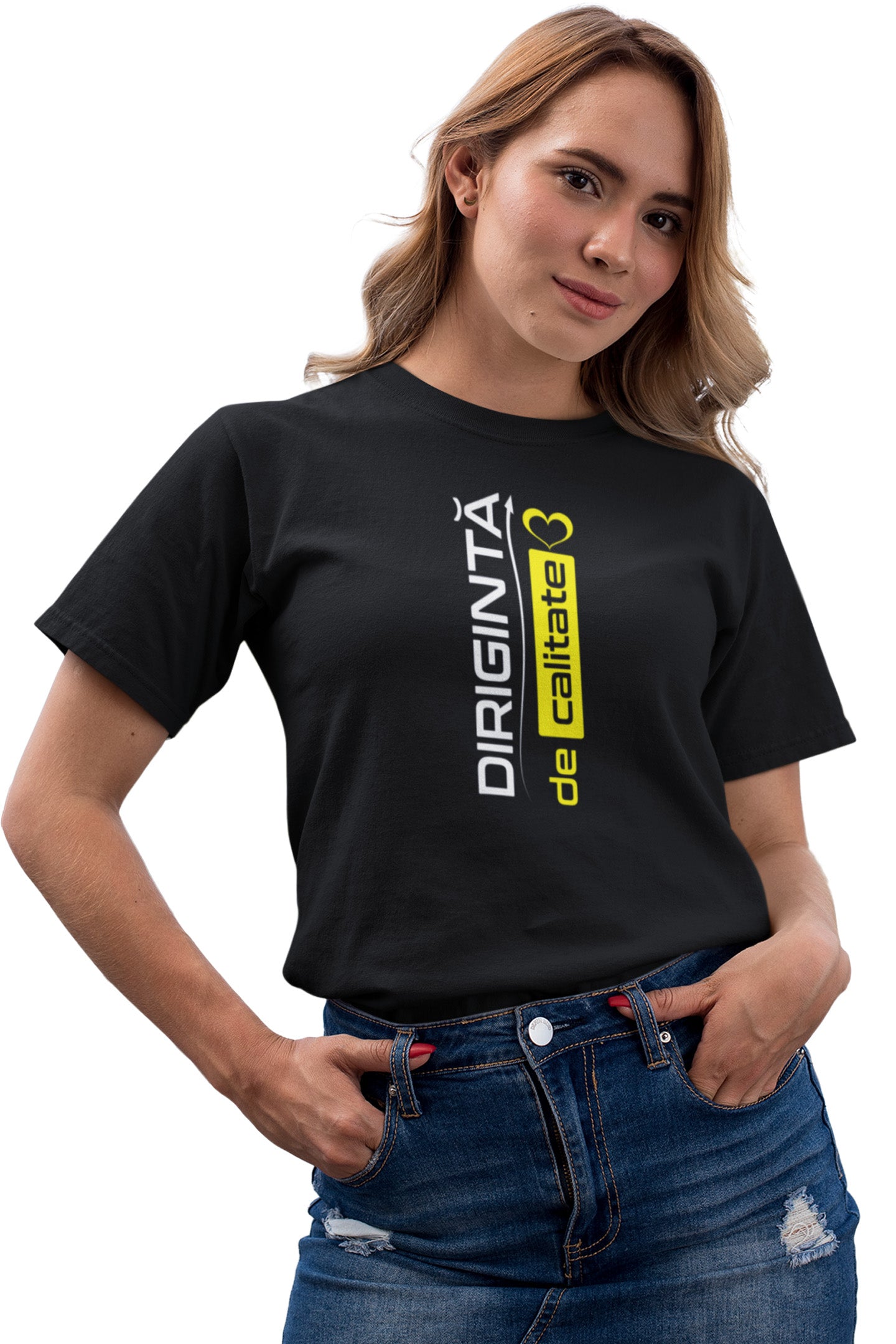Tricou Dirigintă Negru