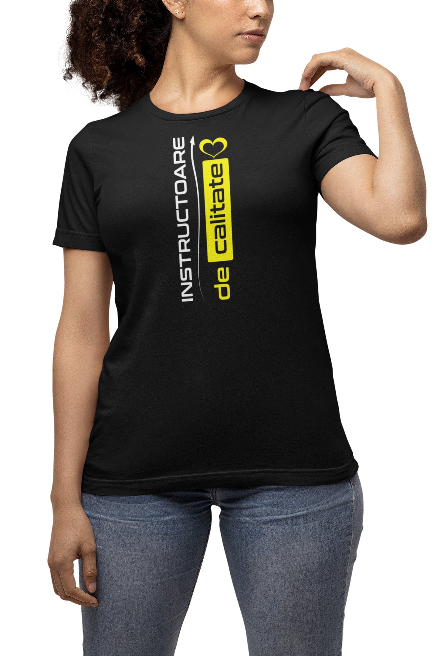 Tricou Instructoare Negru