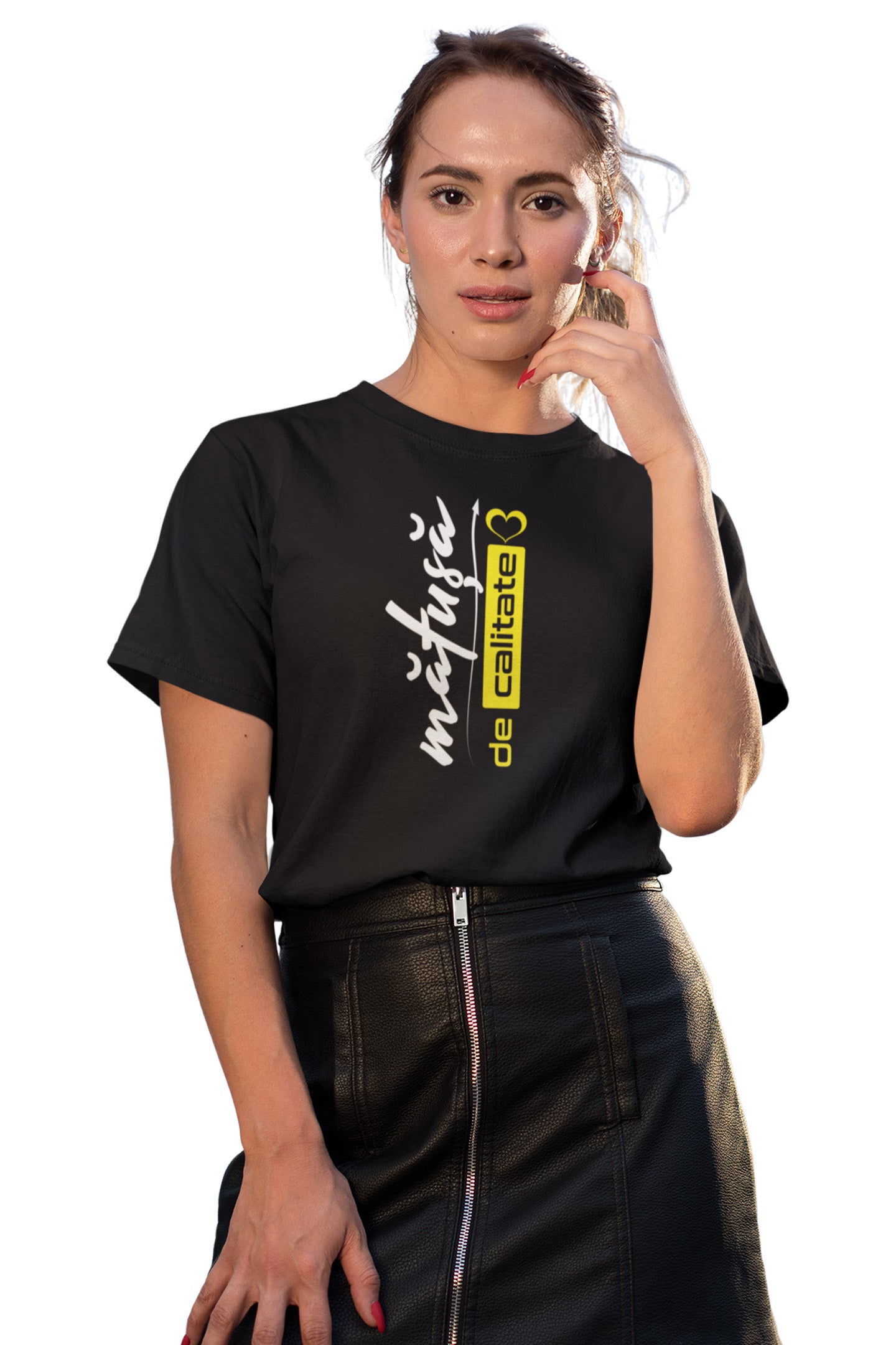 Tricou Mătușă Negru