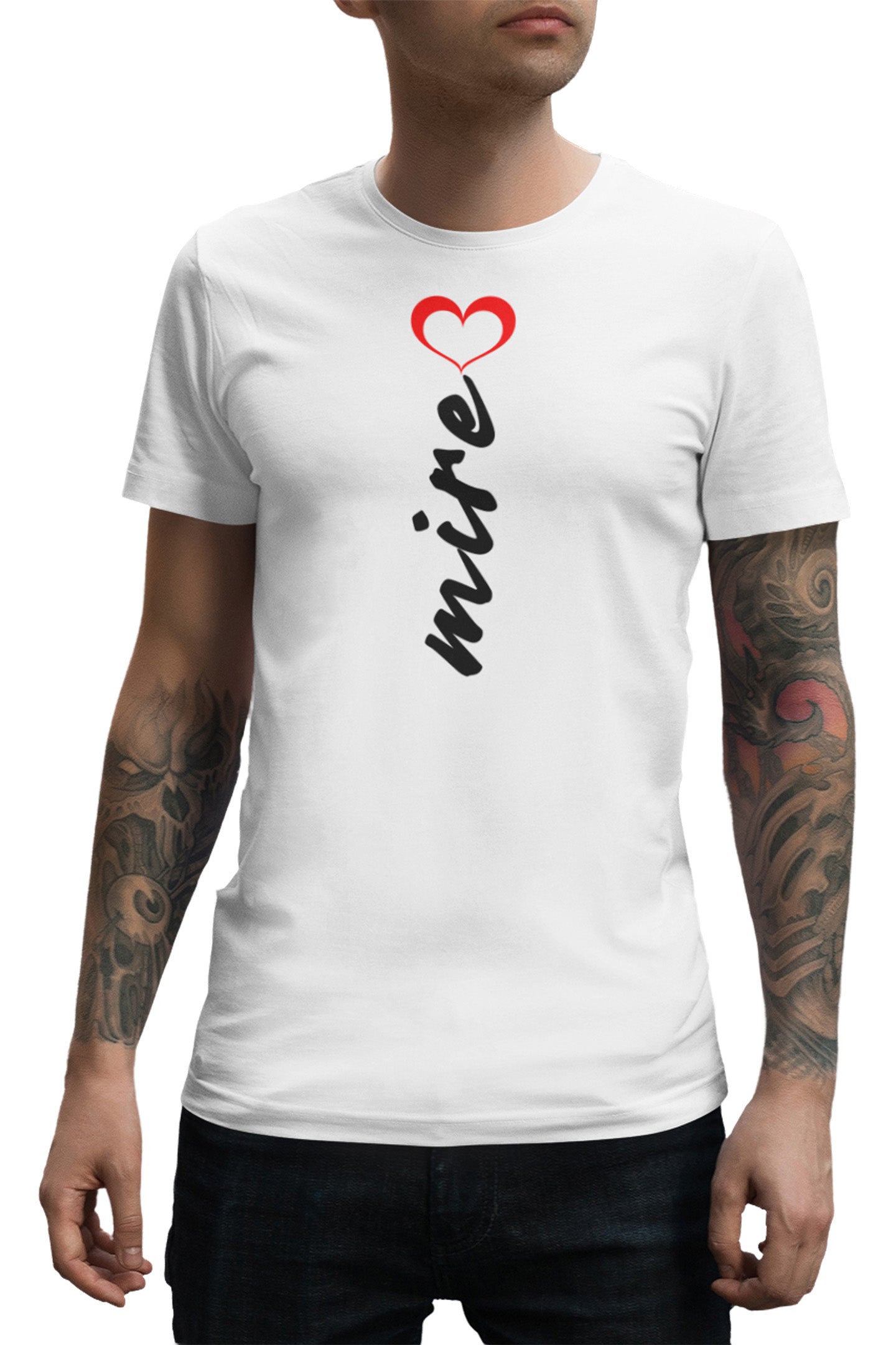 Tricou pentru Mire Alb