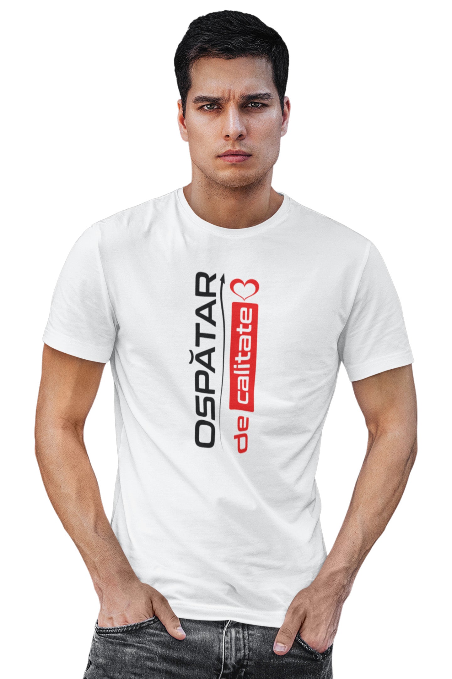 Tricou Ospătar Alb