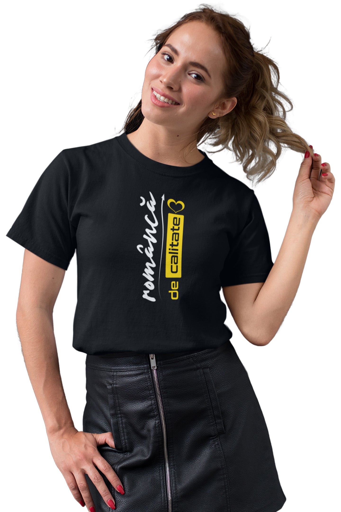 Tricou Româncă negru
