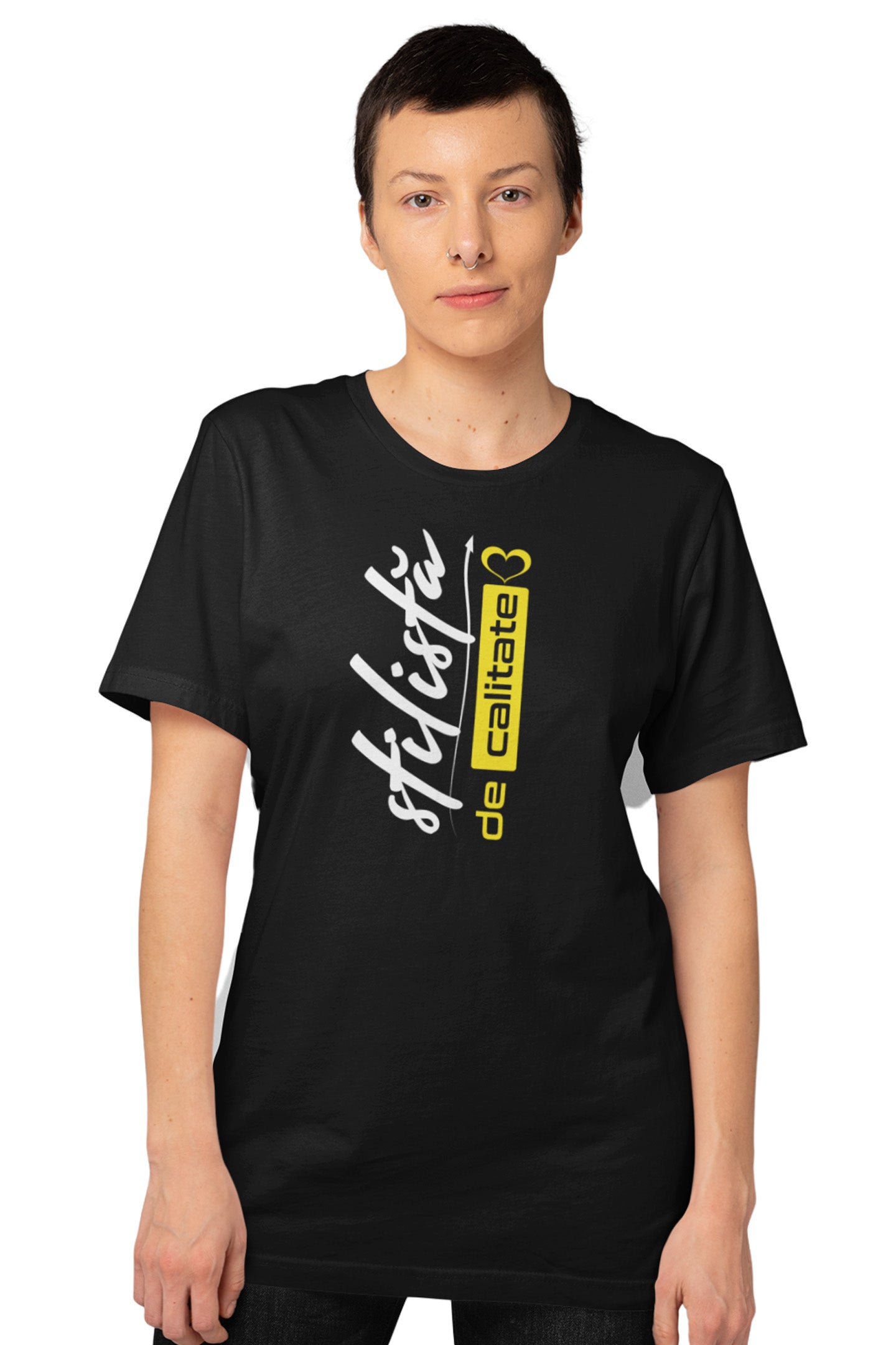 Tricou Stilistă Negru