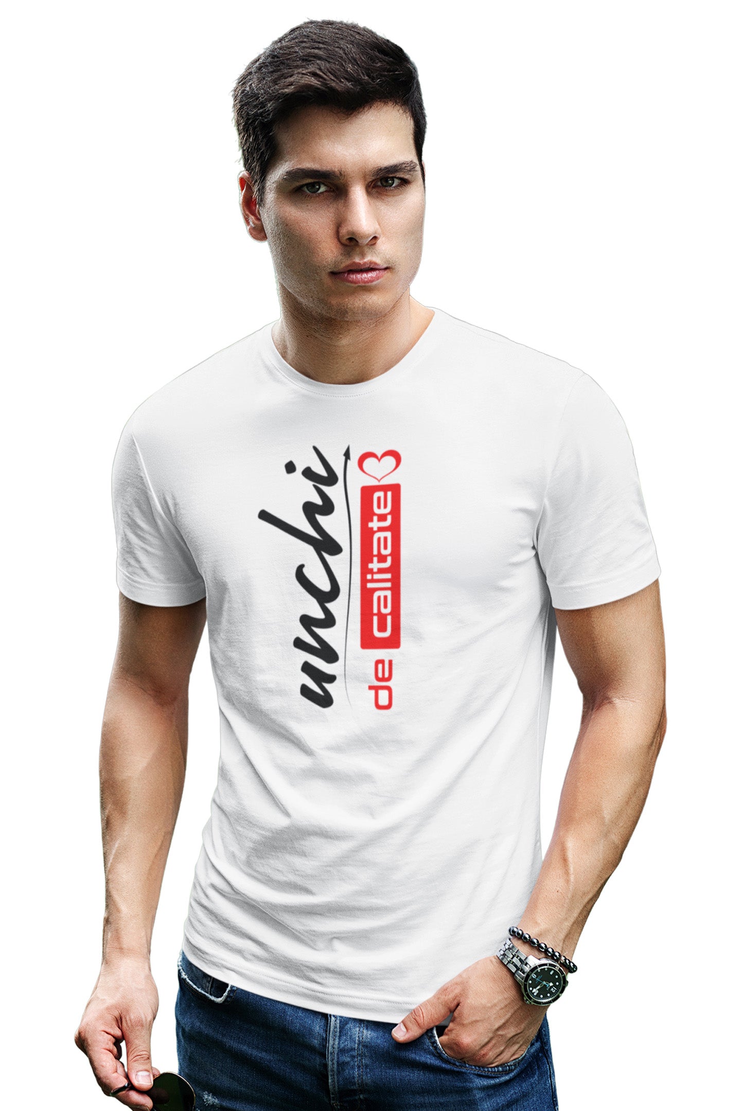 Tricou Unchi Alb