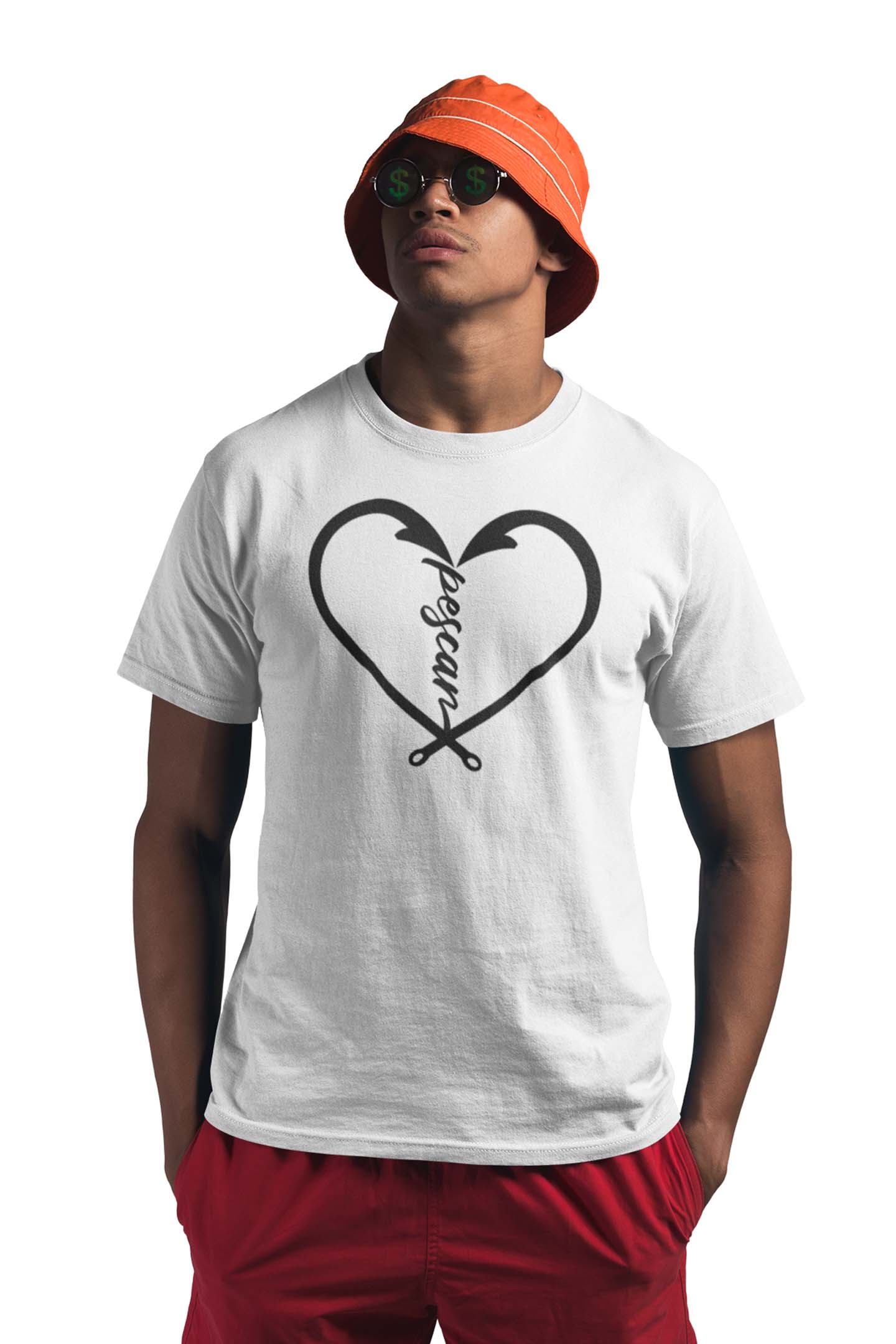 Tricou Pescar - Alb