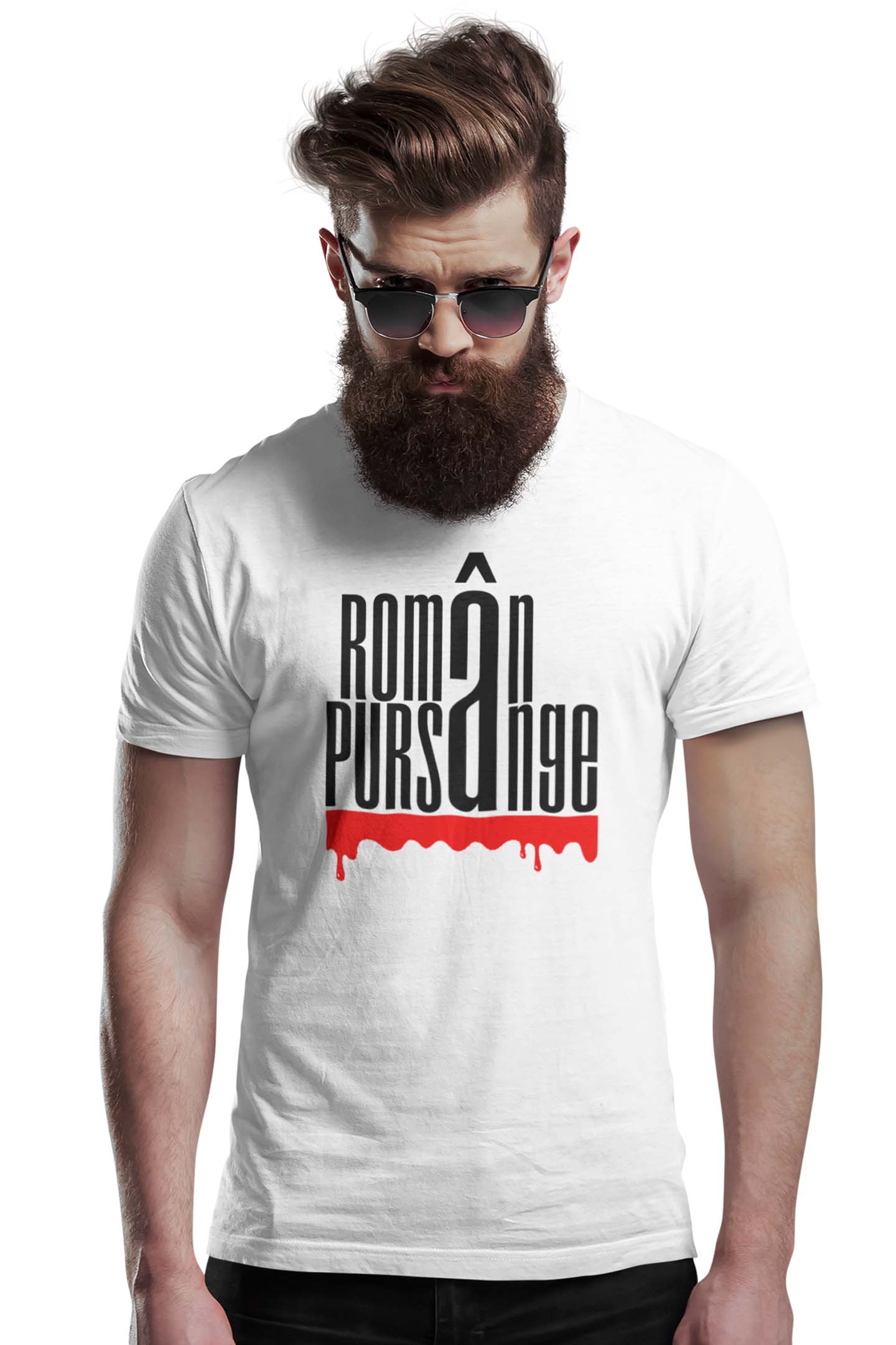 Tricou Român Pur Alb