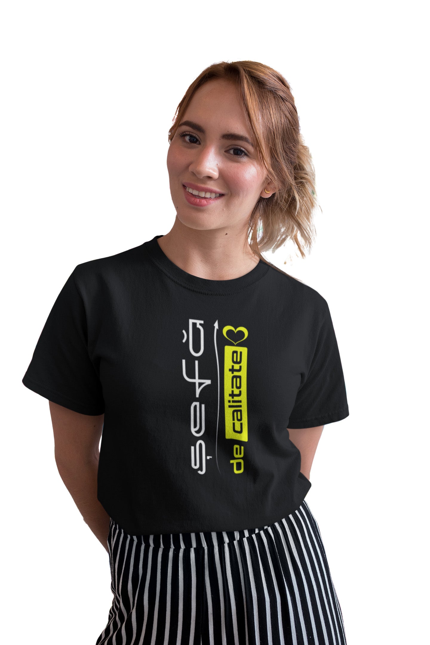 Tricou pentru Șefă Negru