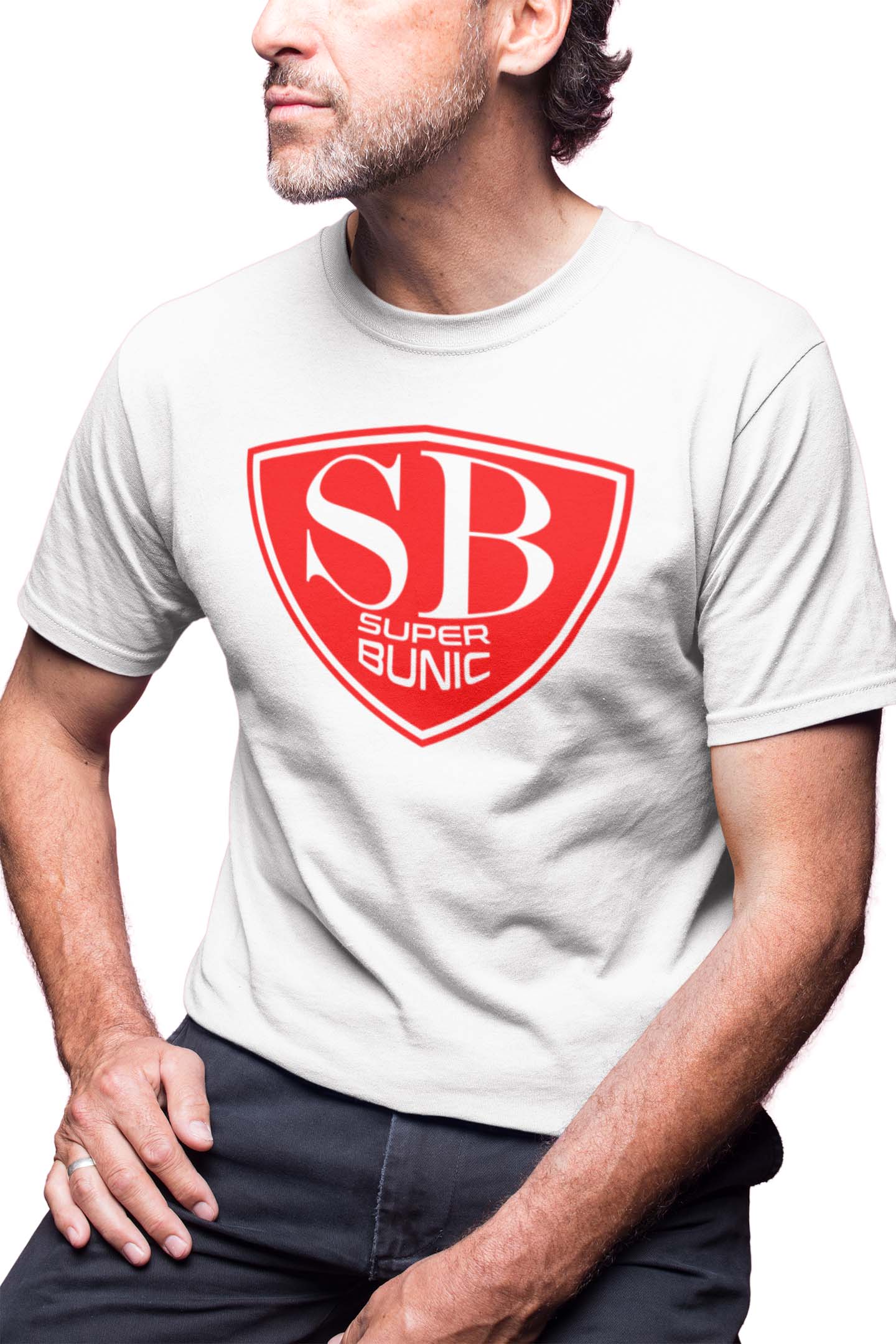 Tricou Super Bunic - Alb