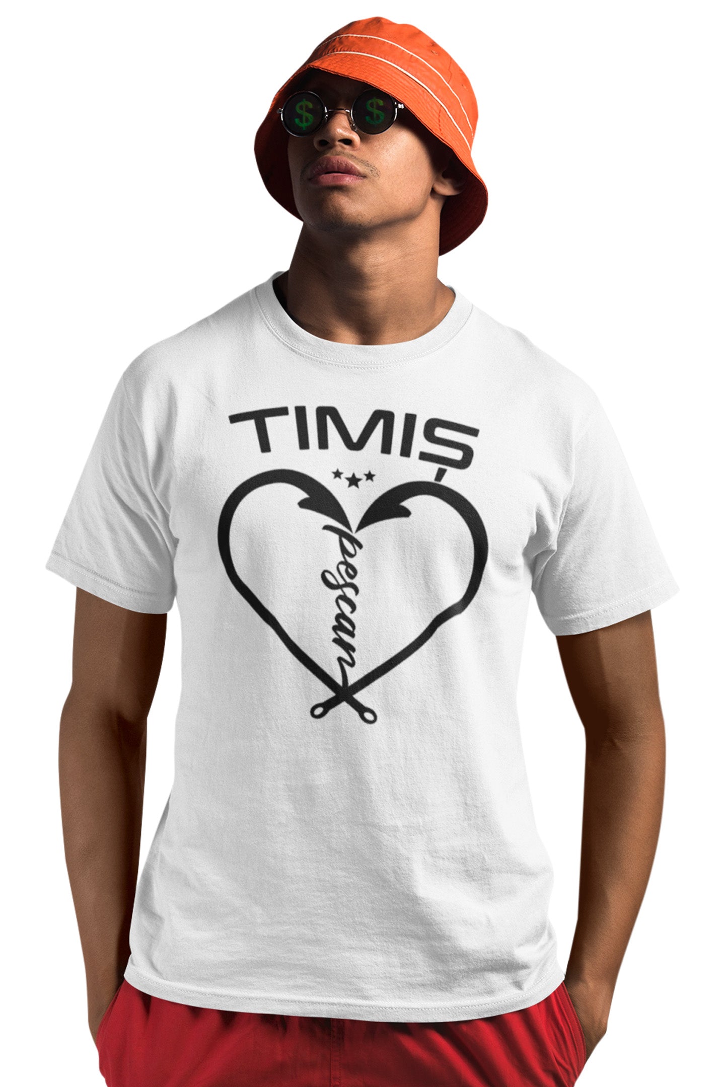 Tricou Pescar Timiș Alb