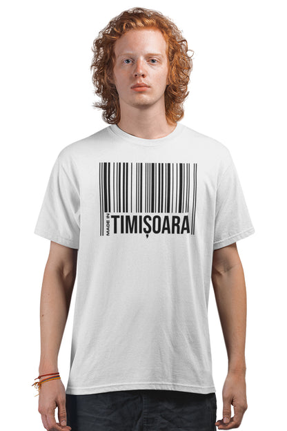 Tricou Timișoara Alb