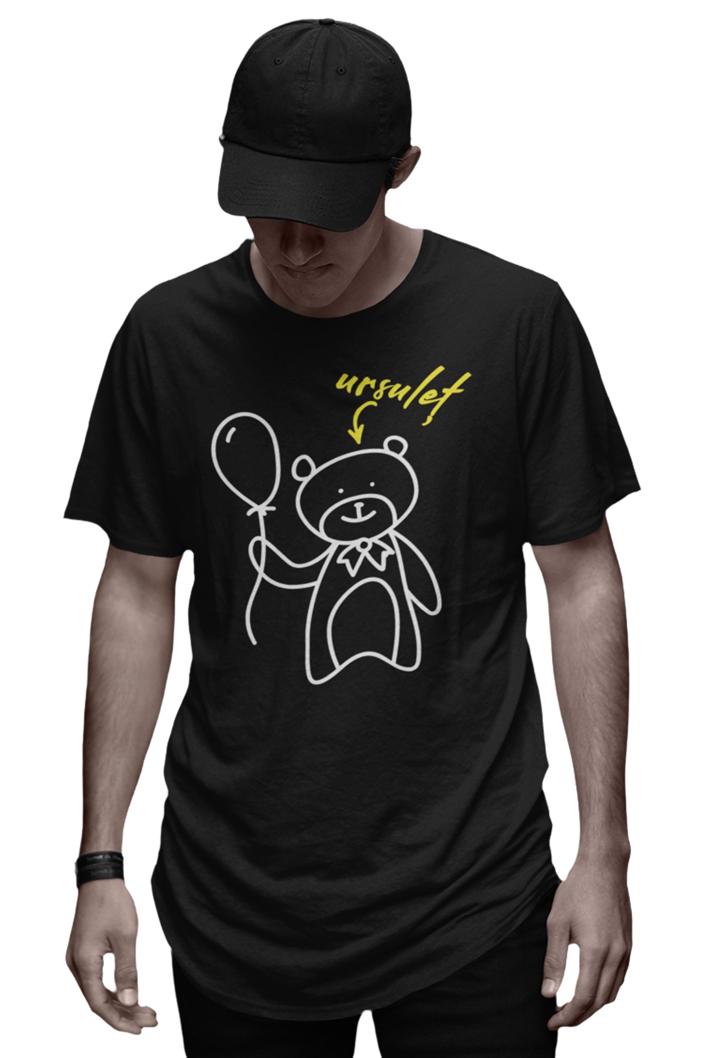 Tricou Oversize cu Ursuleț